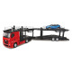 Bburago Mercedes Benz Actros autotransport a Renault Captur 1:43
