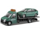 Bburago Car Hauler a Ford Focus ST 1:43