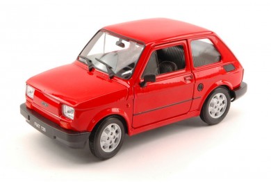 Welly Fiat 126 Červený 1:21