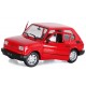 Welly Fiat 126 Červený 1:21