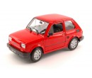 Welly Fiat 126 Červený 1:21