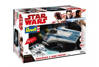 Revell Star Wars 06762 Resistance A-wing Fighter (modrý)