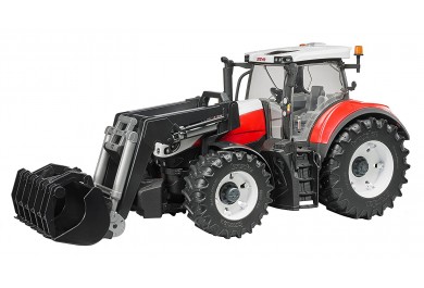 Bruder 3181 Traktor Steyr 6300 Terrus CVT s přední lžící