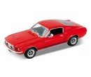 Welly Ford Mustang 1967 GT, Červený 1:24