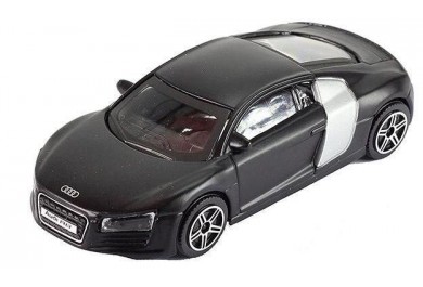 Audi R8 Street Fire Collezione Bburago, černé 1:43