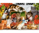 Castorland puzzle 1500 dílků - Čas kočičích her