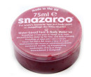 Snazaroo barva na obličej 75 ml. - Červená