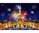 Castorland puzzle 1000 dílků - Kouzlo noci v Paříži