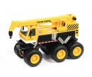 Maisto Builder Zone Quarry monsters, jeřáb, žlutý 1:32