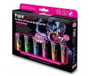 PaintGlow Sada barev PRO neon UV na obličej a tělo