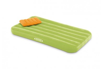 Intex Cozy Kids Airbed nafukovací matrace, Zelená