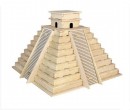 Woodcraft dřevěné 3D puzzle - Pyramida Inků, 23 x 23 cm