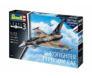 Revell ModelKit letadlo, 100 Years RAF Eurofighter Typhoon (1:72)