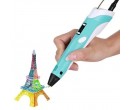 3D pero s LCD displejem - modré