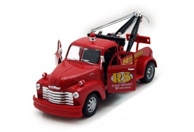 Welly Chevrolet 1953 Tow Truck, Červený 1:24