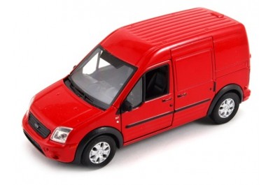 Welly Ford Transit Connect, Červený 1:34-39