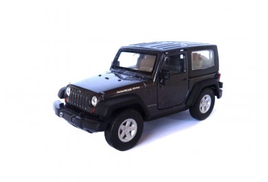 Welly Jeep Wrangler Rubicon, Modrý 1:34-39