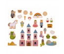 Bigjigs Toys - magnetky Pohádky, 35 ks