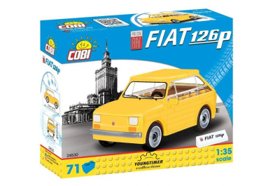 Cobi 24530 Fiat 126p Maluch, 1:35, 71 kostek
