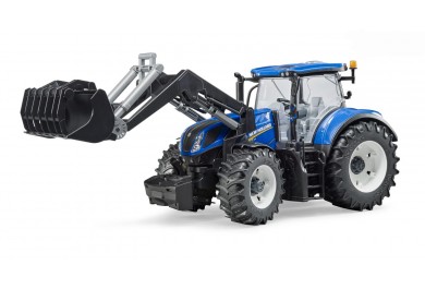 Bruder 3121 New Holland T7.315 s přední lžicí