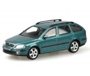 Abrex Škoda Octavia II Combi (2004) Zelená Island Metalíza 1:43