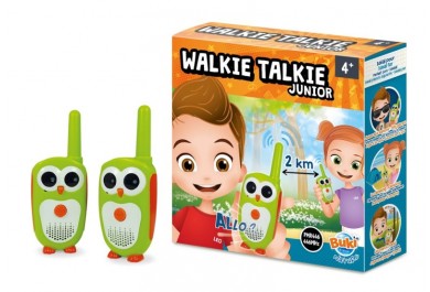 BUKI MiniScience Vysílačky Walkie Talkie Junior 2km