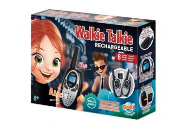 BUKI Vysílačky Walkie Talkie 4km - dobíjecí baterie