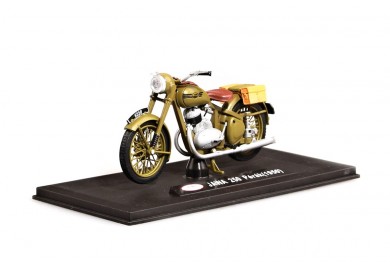 Jawa 250 Pérák (1950) Zelená Vojenská 1:18