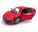 Welly Audi R8 V10 Coupé, červená 1:34-39