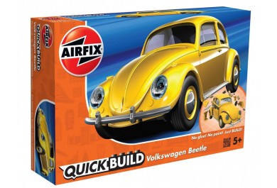 Airfix Quick Bulid J6023 Volkswagen Beetle, Žlutý