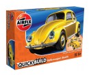 Airfix Quick Bulid J6023 Volkswagen Beetle, Žlutý