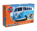 Airfix Quick Bulid J6024 Volkswagen Camper Van, Modrý