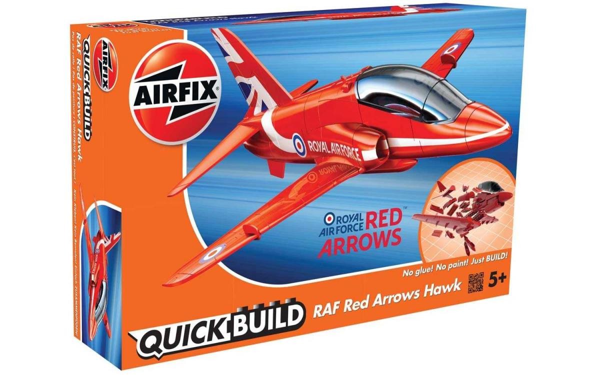 Arifix Quick Build J6018 letadlo RAF Red Arrows Hawk