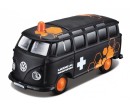 Maisto Volkswagen Van Samba Military Black 1:32/44