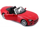 Bburago Fiat 124 Spider červená 1:24