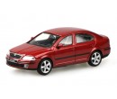 Škoda Octavia II (2004) Červená Flamenco Metalíza 1:43
