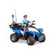 Bruder 63010 Čtyřkolka Policie a figurka