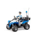 Bruder 63010 Čtyřkolka Policie a figurka