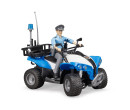 Bruder 63010 Čtyřkolka Policie a figurka