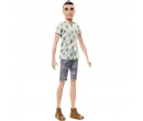 Mattel Barbie Fashionistas Ken v tričku a kraťasích