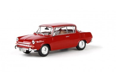 Abrex Škoda 1100MBX (1969) Červená Rubínová 1:43