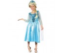 Dětský kostým na karneval Ledová princezna, 110-120cm