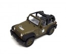 Welly Jeep Wrangler Rubicon Convertible Army 1:34/39