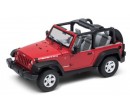 Welly Jeep Wrangler Rubicon Convertible Červený 1:34/39