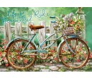 Castorland puzzle Bicykl s květinou 500 dílků