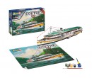 Revell GifSet loď 05232 Paddle Steamer Goethe Rheindampfer