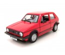 Bburago VW Golf MK1 1974 červený 1:24