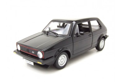 Bburago Volkswagen Golf MK1 1974 černý 1:24