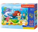 Castorland maxi Puzzle 20 dílků - Malá mořská víla