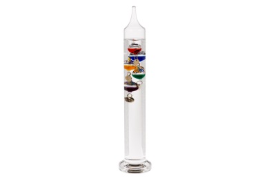 Galileo Skleněný teploměr s tekutinou, 28 cm